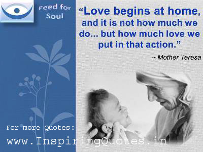 Love Quotes from Mother Teresa wallpapers