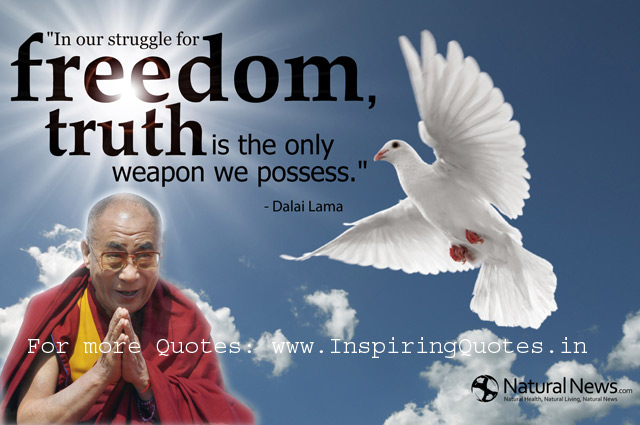 Quote Freedom Truth Dalai Lama Thoughts Pictures