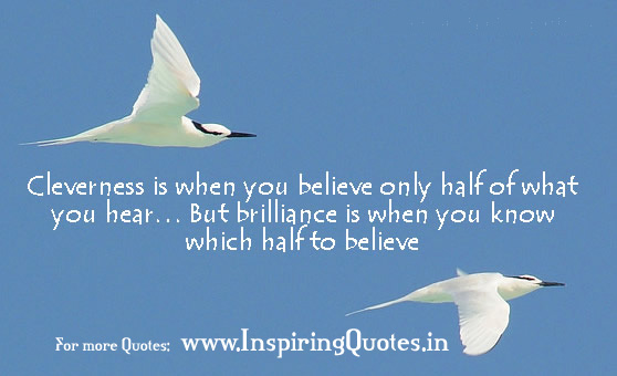 Brilliant Thoughts - Brilliant Quotes with Picture
