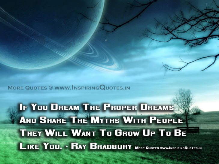 Ray Bradbury Quotes Inspirational Thoughts, Proverbs by Ray Bradbury Images, Wallpapers, Photos, Pictures, Download